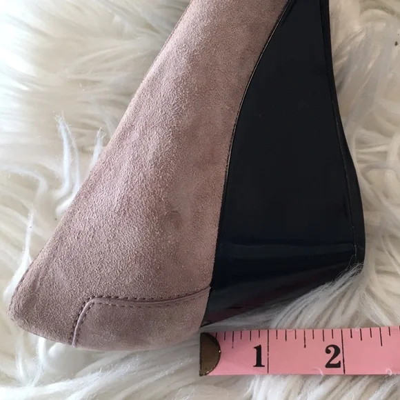 Tod’s Taupe Suede “Wedge Décolleté” Heel